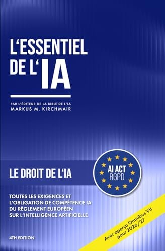 Le Droit de l'IA dans l'UE – Couverture