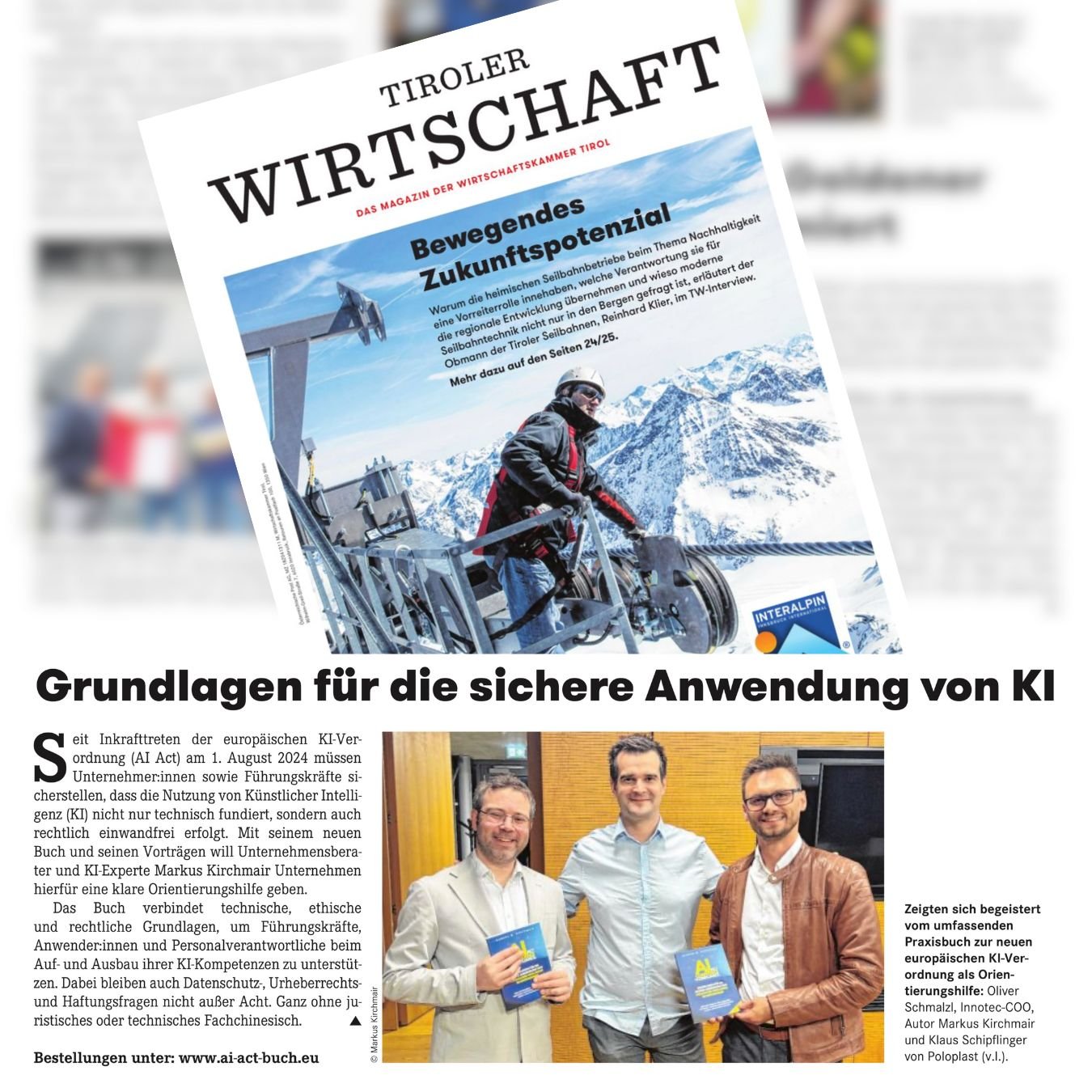 Fundamentals for the safe application of AI