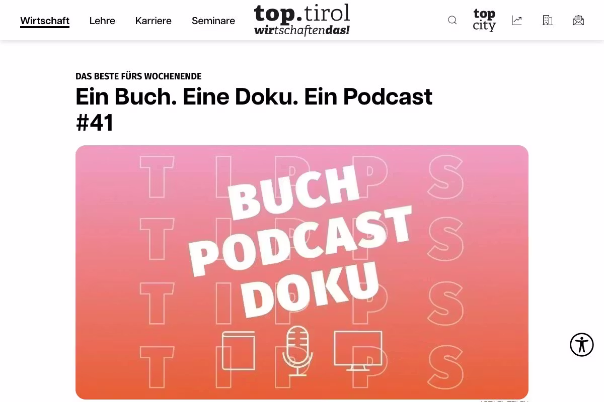 Ein Buch. Eine Doku. Ein Podcast #41