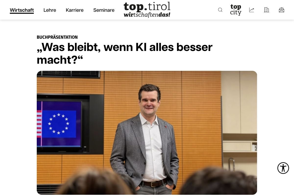 „Was bleibt, wenn KI alles besser macht?“