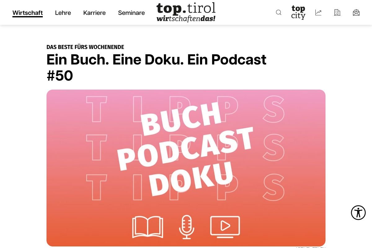 Ein Buch. Eine Doku. Ein Podcast #50