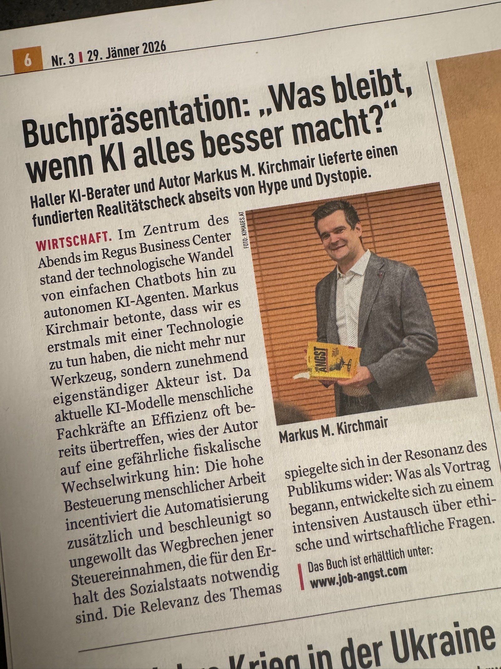 Was bleibt, wenn KI alles besser macht?